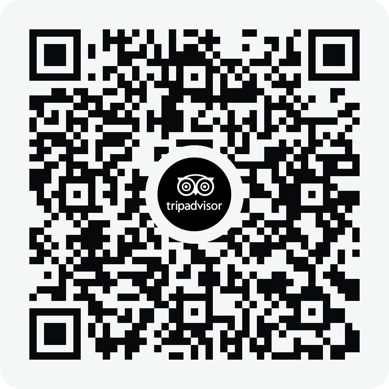 Código QR que abre la página de reseñas de Cambute Mangrove Tours en Tripadvisor